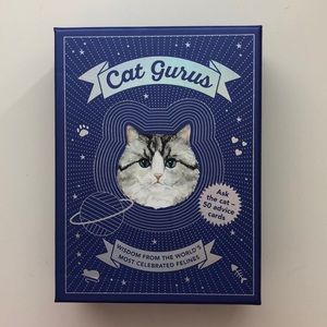 ❤️❤️Cat Gurus Advice cards from wise cats!